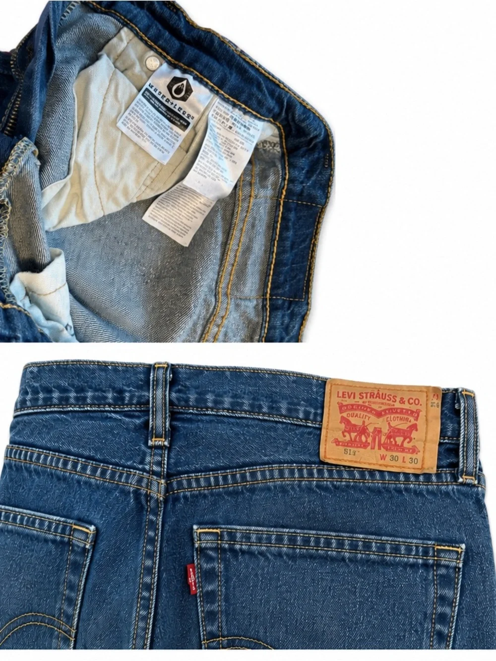 Levi’s 511 Slim Fit Jeans W30 L30 Blue Denim Straight Slim Boys Teen Men’s